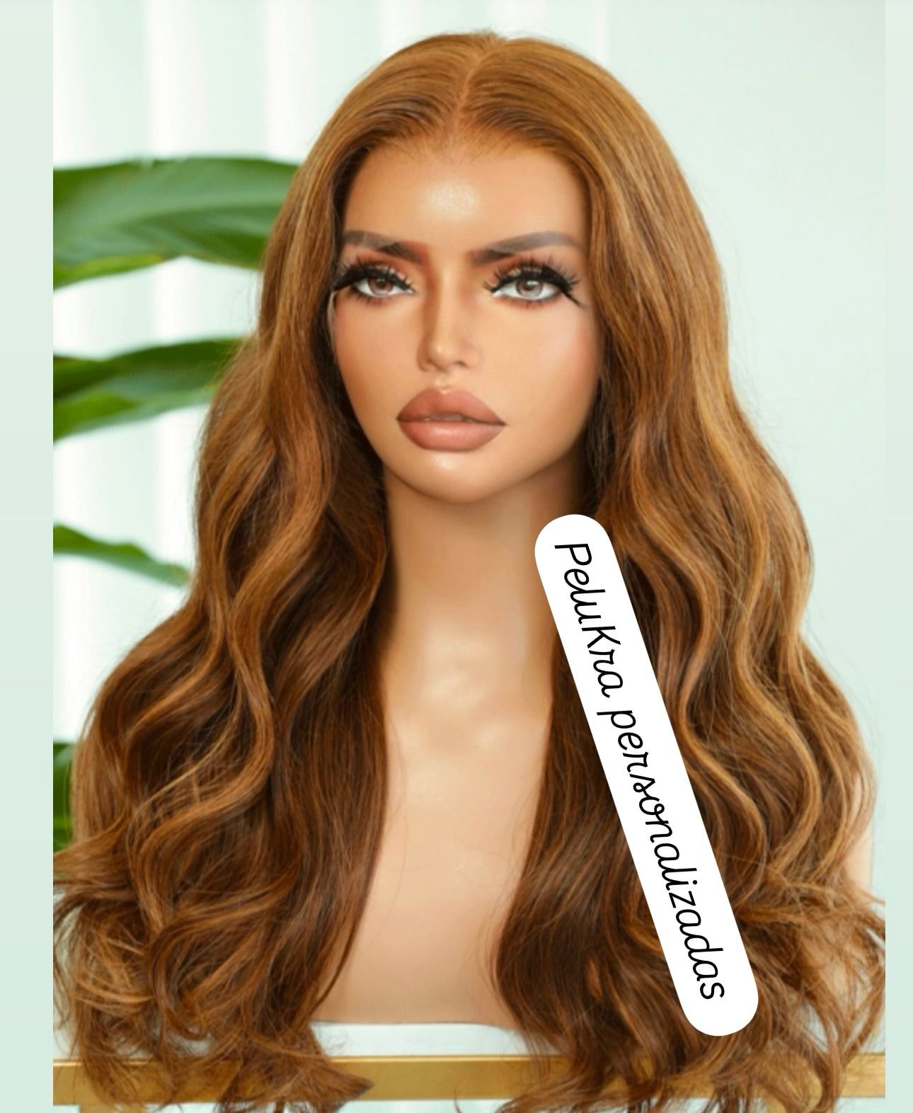 24” texture bodywave HD 13x6 bleached knots and pre plugged lacefrontal 150 density, color cooper and cherry blond balayage with darker roots